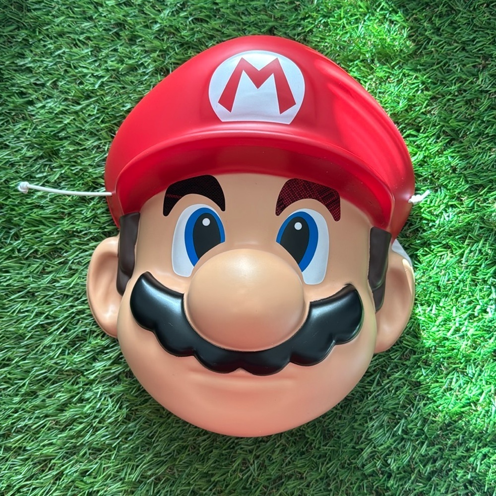 Mario Mask Super Mario Brothers Nintendo Video Game Cosplay